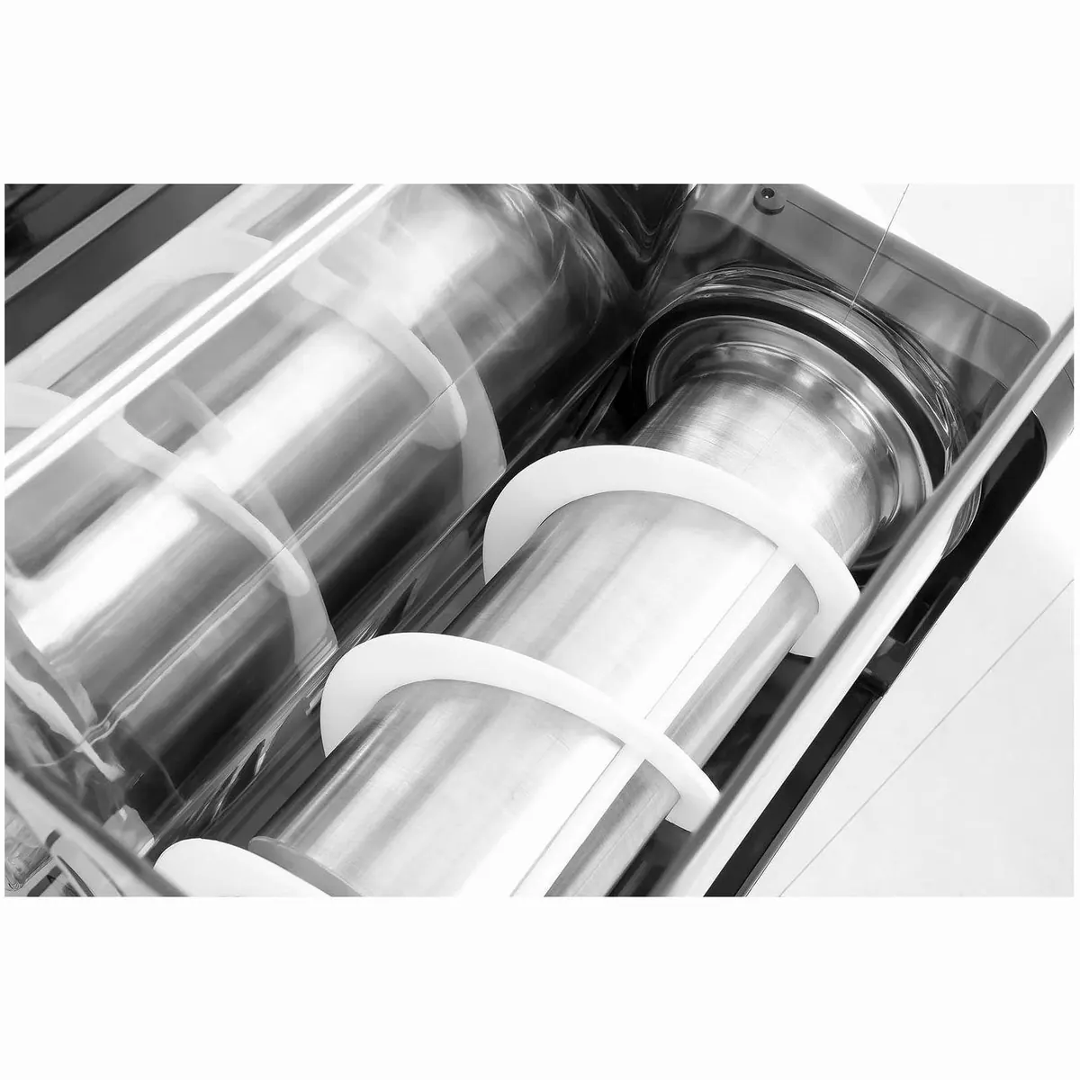 Royal Catering Slush-Eismaschine 3 x 12 L, energieeffizient, hygienisch, vielseitig 2