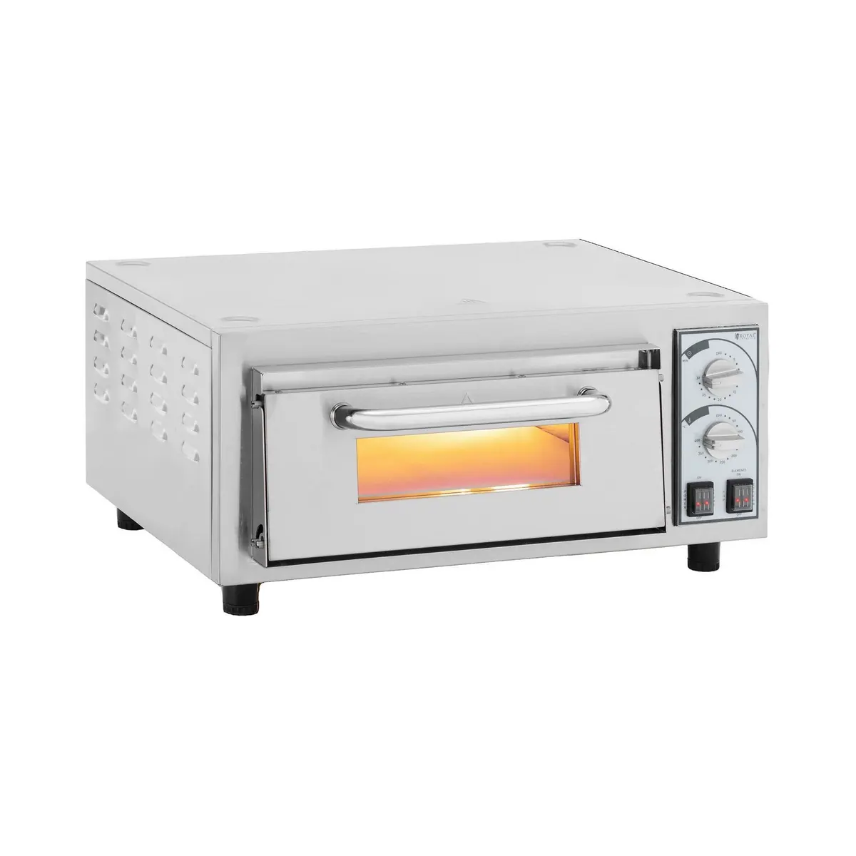 Royal Catering Pizzaofen, 2200 W, 35 cm, Ober-/Unterhitze