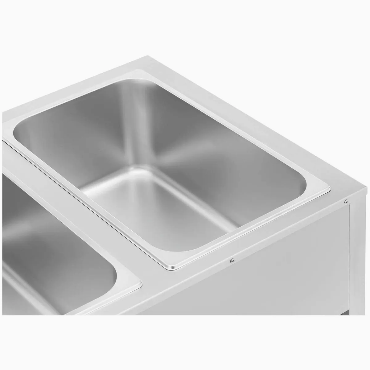 Royal Catering Bain Marie, 1265 W, 2 x GN 1/1, mit Unterbau 3