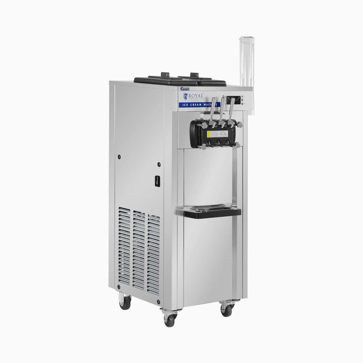 Royal Catering Softeismaschine RCSI-28, 18 l/h, 1500 W, 2 Sorten + Mischung