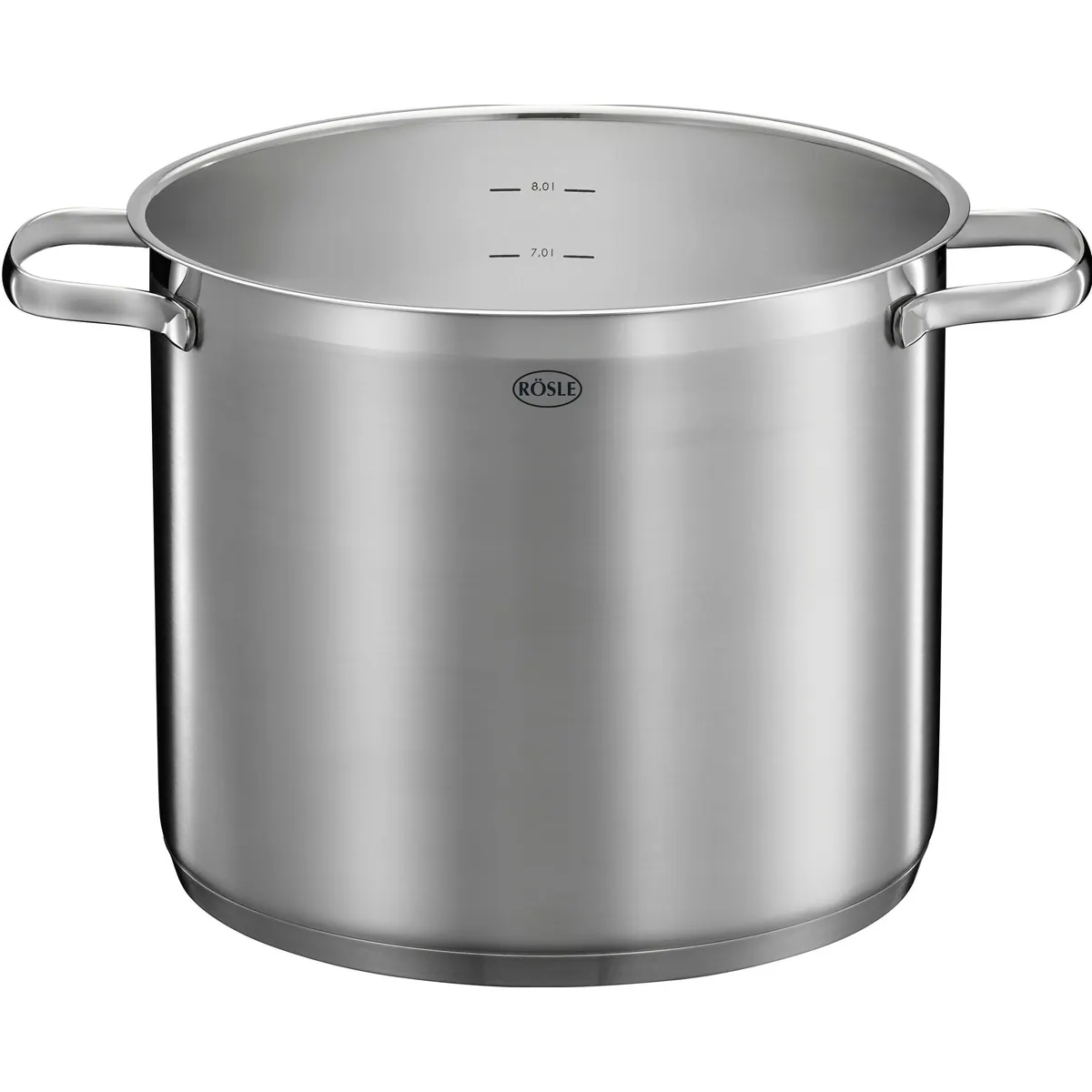 Rösle Suppentopf ELEGANCE, Edelstahl 18/10, induktionsgeeignet, Ø 24 cm 2