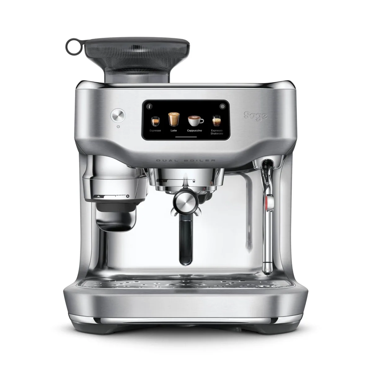 Sage Oracle Dual Boiler, professionelle Kaffeezubereitung, doppeltes Boilersystem, automatisierte Milchaufbereitung