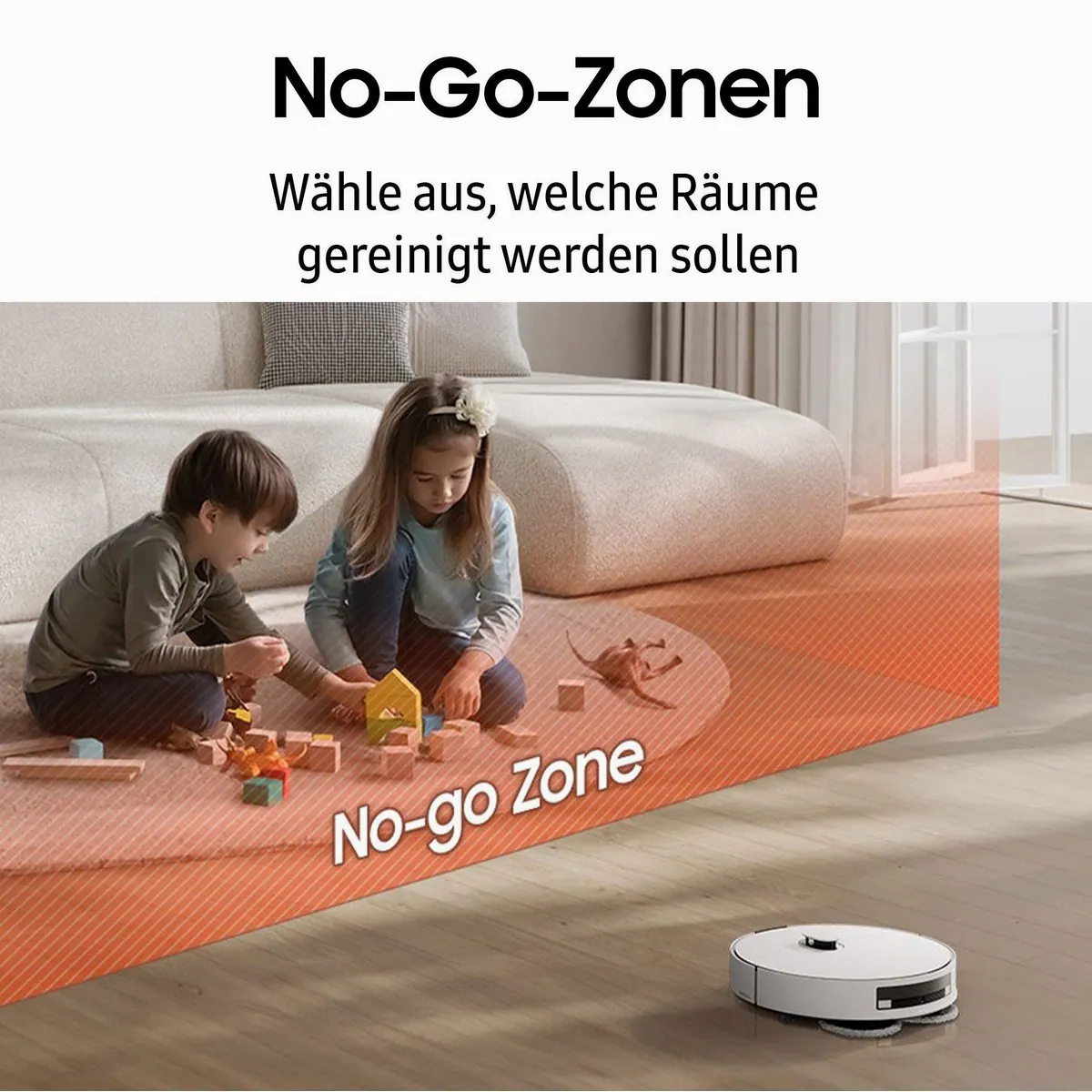 Samsung BESPOKE Jet Bot Combo, KI-Objekterkennung, 70 W Wisch- und Saugfunktion 5