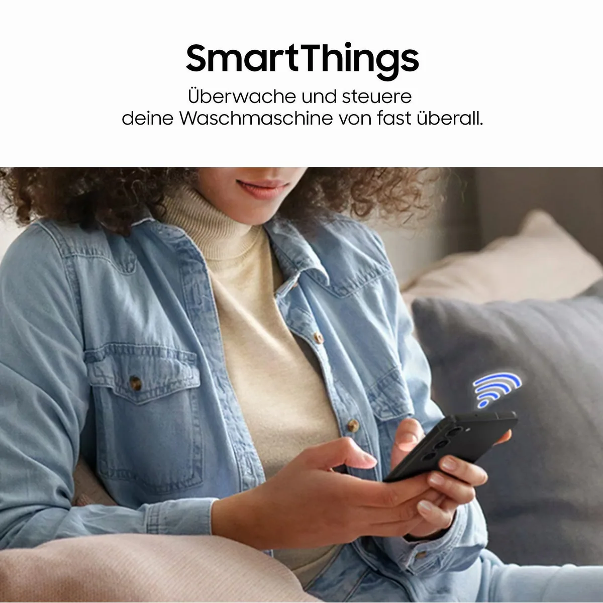 Samsung WD90DB8B85GB Waschtrockner, 9 kg Wasch- & 6 kg Trockenleistung, 1400 U/min, Quick Drive 5