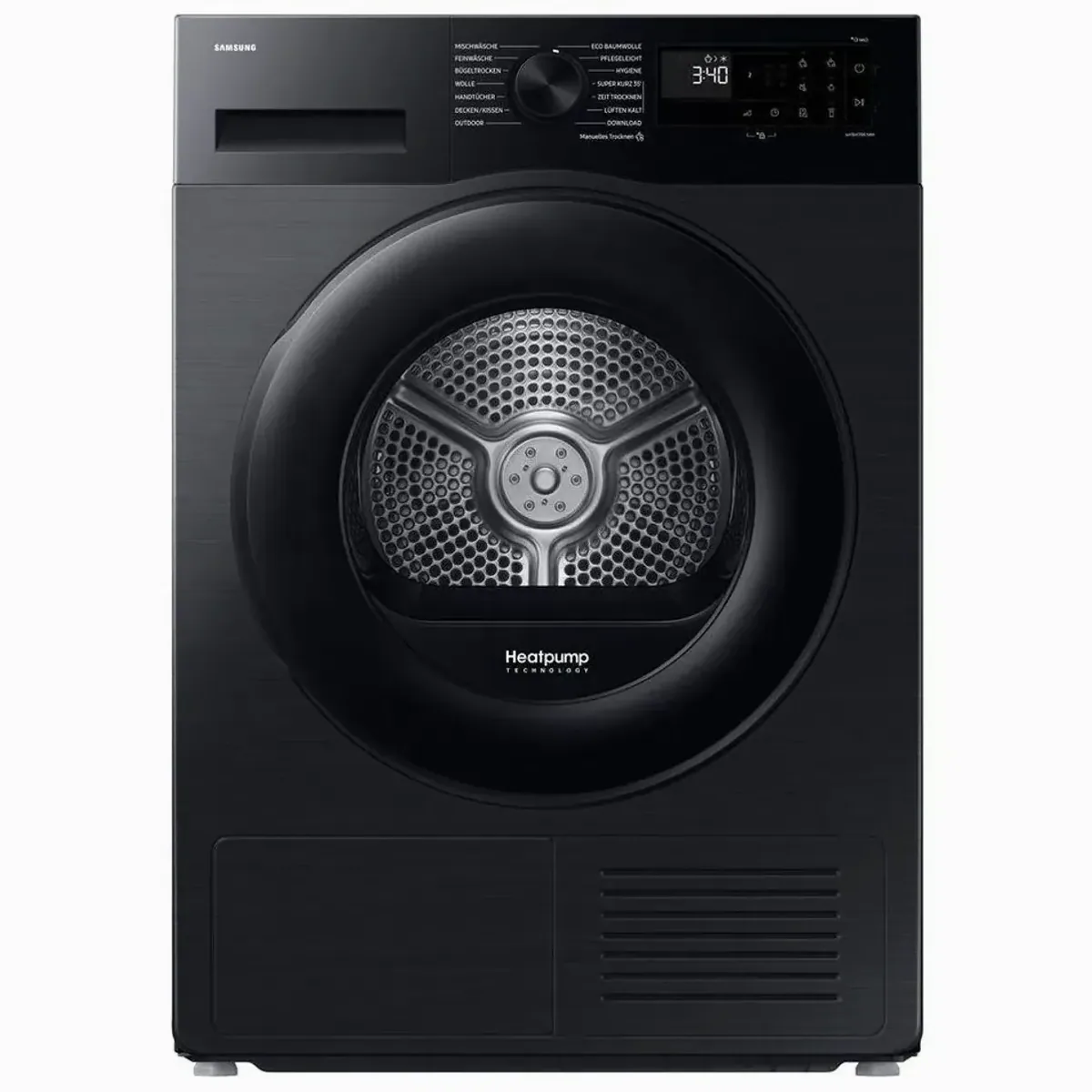 Samsung DV9EDG52A0AB Wärmepumpentrockner, 9 kg Fassungsvermögen, Energieeffizienzklasse C