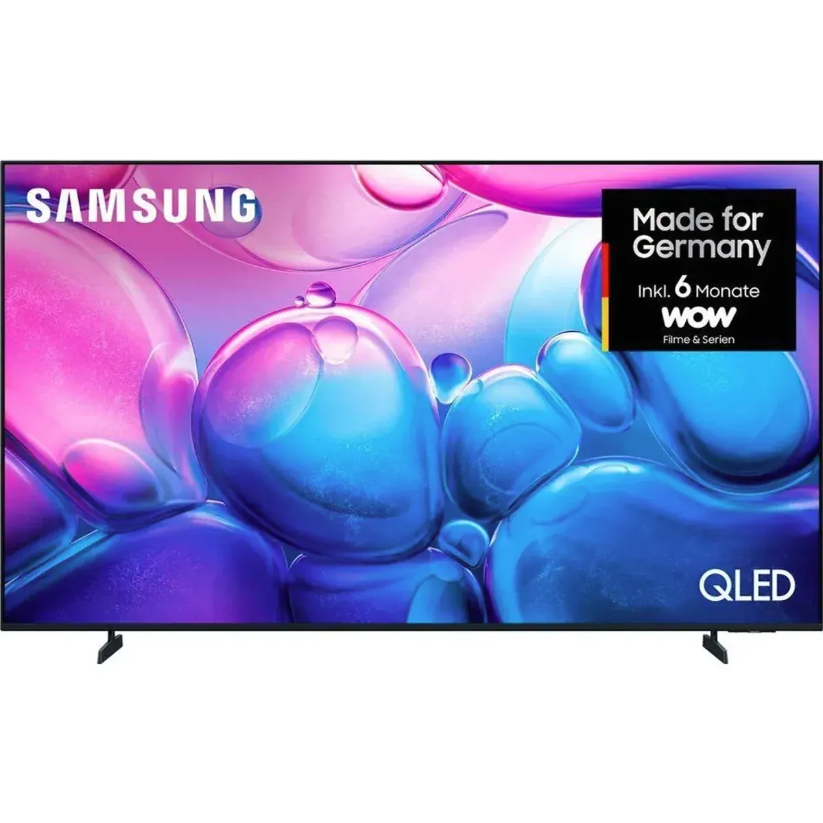 Samsung GQ65Q6FAAU QLED-Fernseher, 65 Zoll, 4K Ultra HD, Smart TV