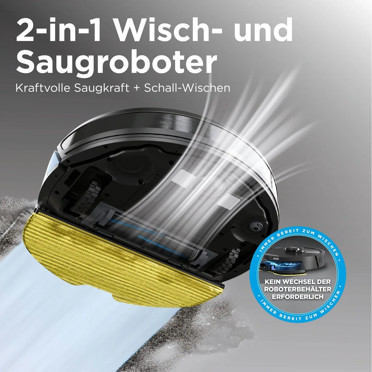 Shark Matrix Plus 2-in-1 Saug- und Wischroboter, Selbstentleerung & Eckenreinigung 2
