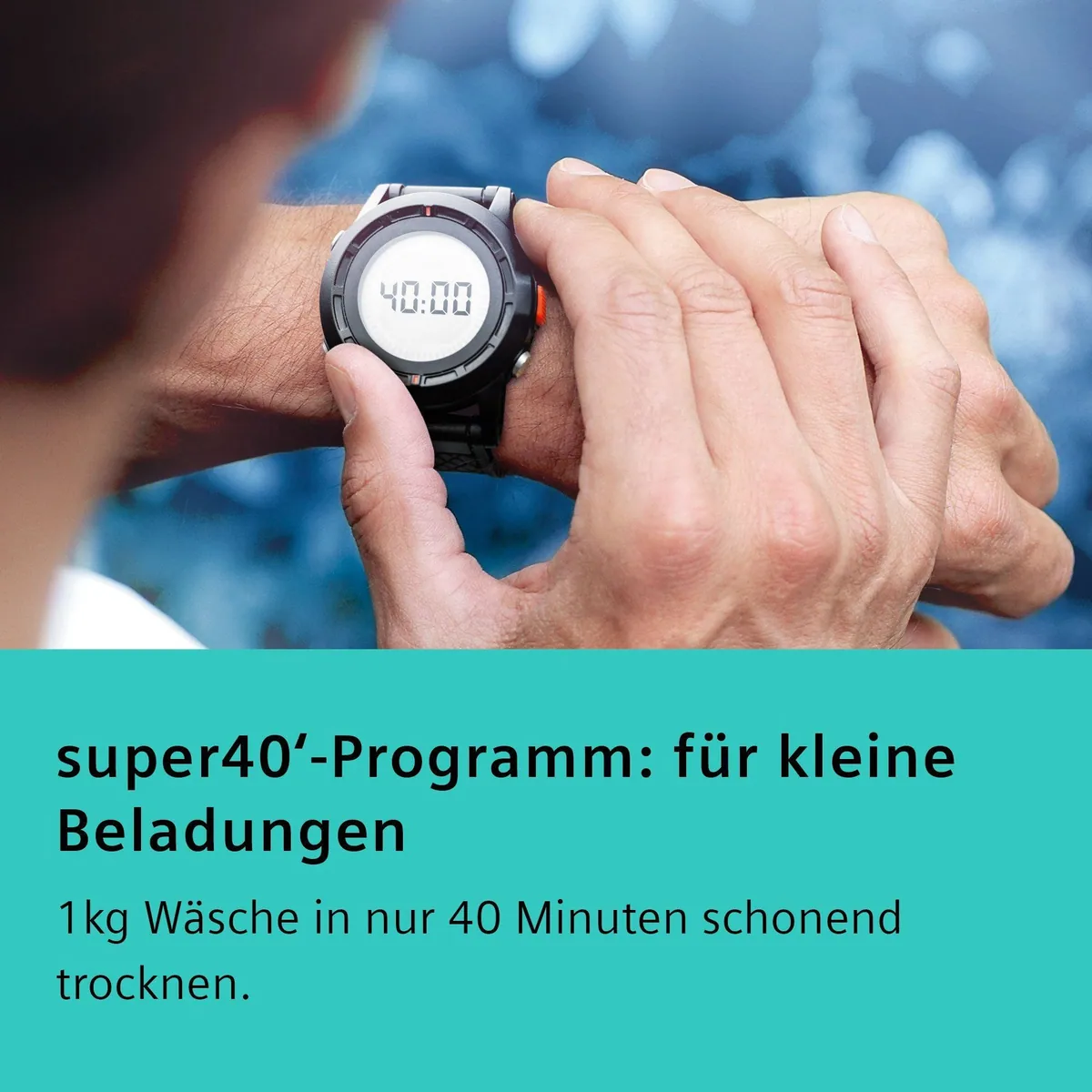 SIEMENS Wärmepumpentrockner iQ500 WQ35G2D00, selbstreinigender Kondensator, 8 kg Fassungsvermögen, Kindersicherung 3