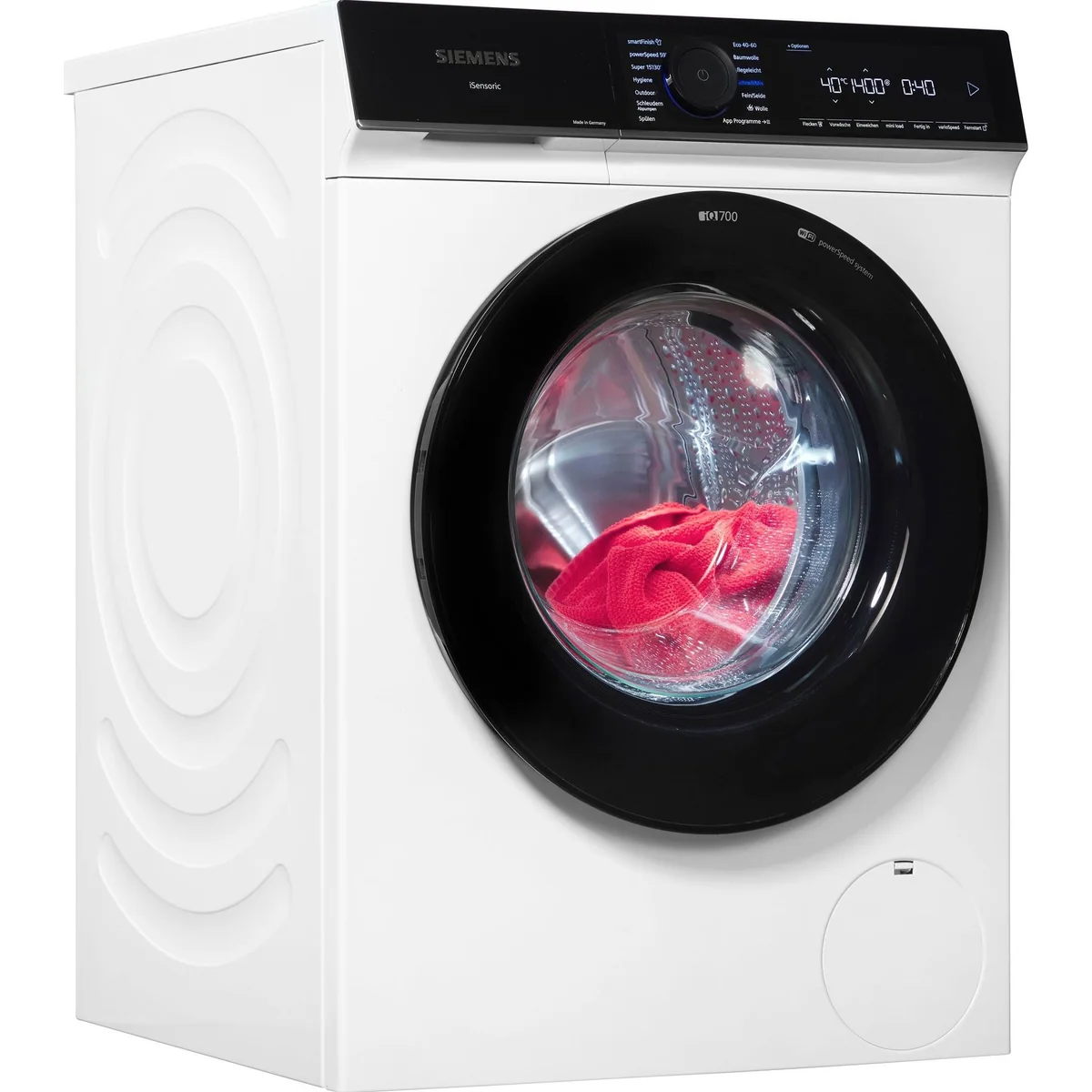 SIEMENS Waschmaschine iQ700 WG44B20Z0, 9 kg Fassungsvermögen, Energieeffizienzklasse A