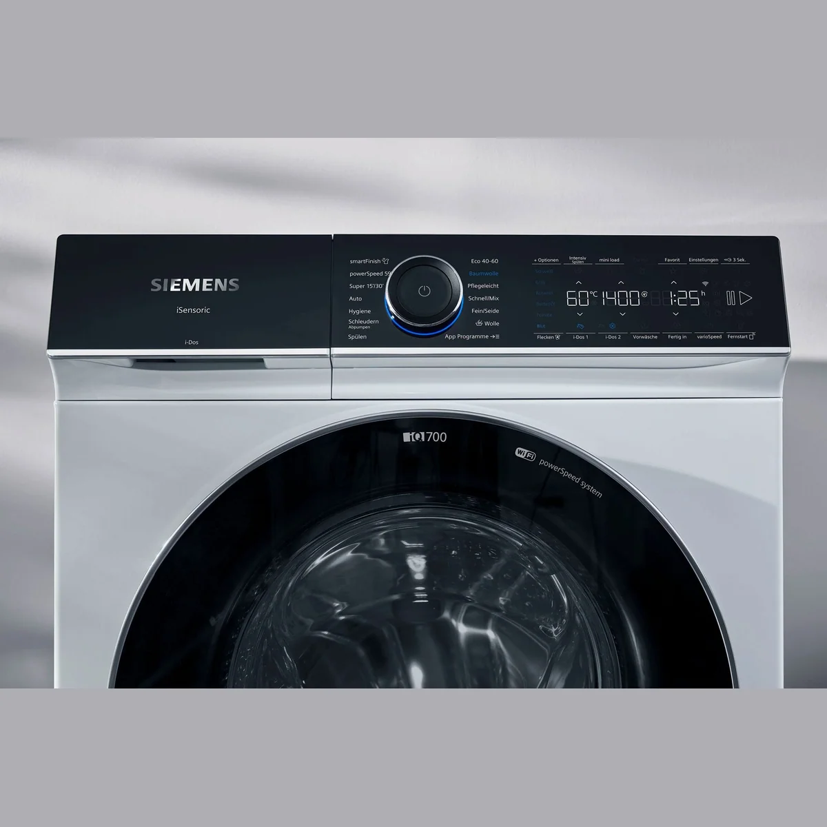 SIEMENS Waschmaschine iQ700 WG44B2A40, WiFi-fähig, 9 kg Fassungsvermögen, Nachlegefunktion 3