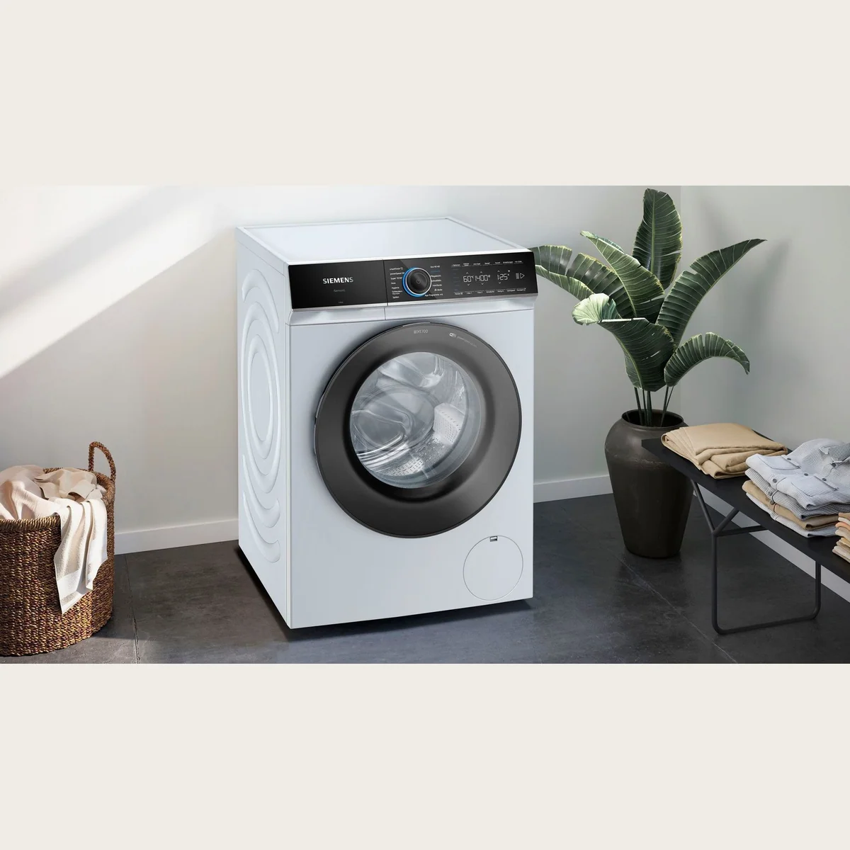 SIEMENS Waschmaschine iQ700 WG44B2A40, WiFi-fähig, 9 kg Fassungsvermögen, Nachlegefunktion 5