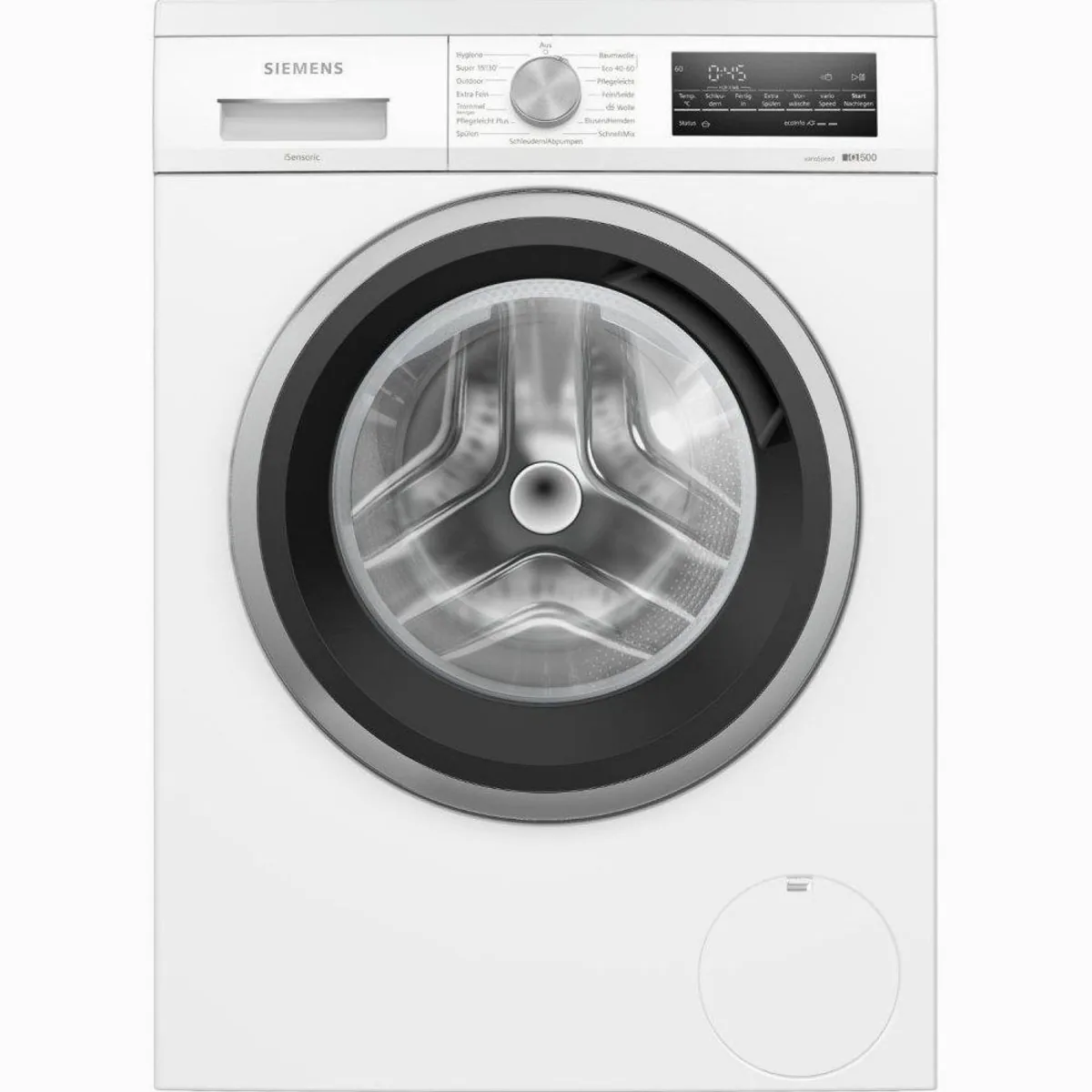 SIEMENS WU14UT28 Waschmaschine, unterbaufähig, 8 kg Fassungsvermögen, effiziente Technologien