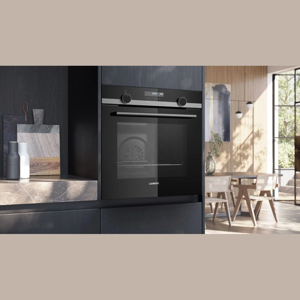 Siemens iQ500 Backofen HB578GBS3, Pyrolyse-Selbstreinigung, 30 Automatikprogramme 5