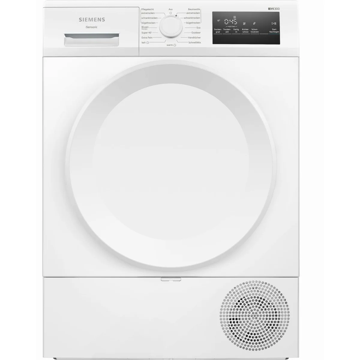 Siemens Wärmepumpentrockner iQ300, energieeffizient und schonend 3