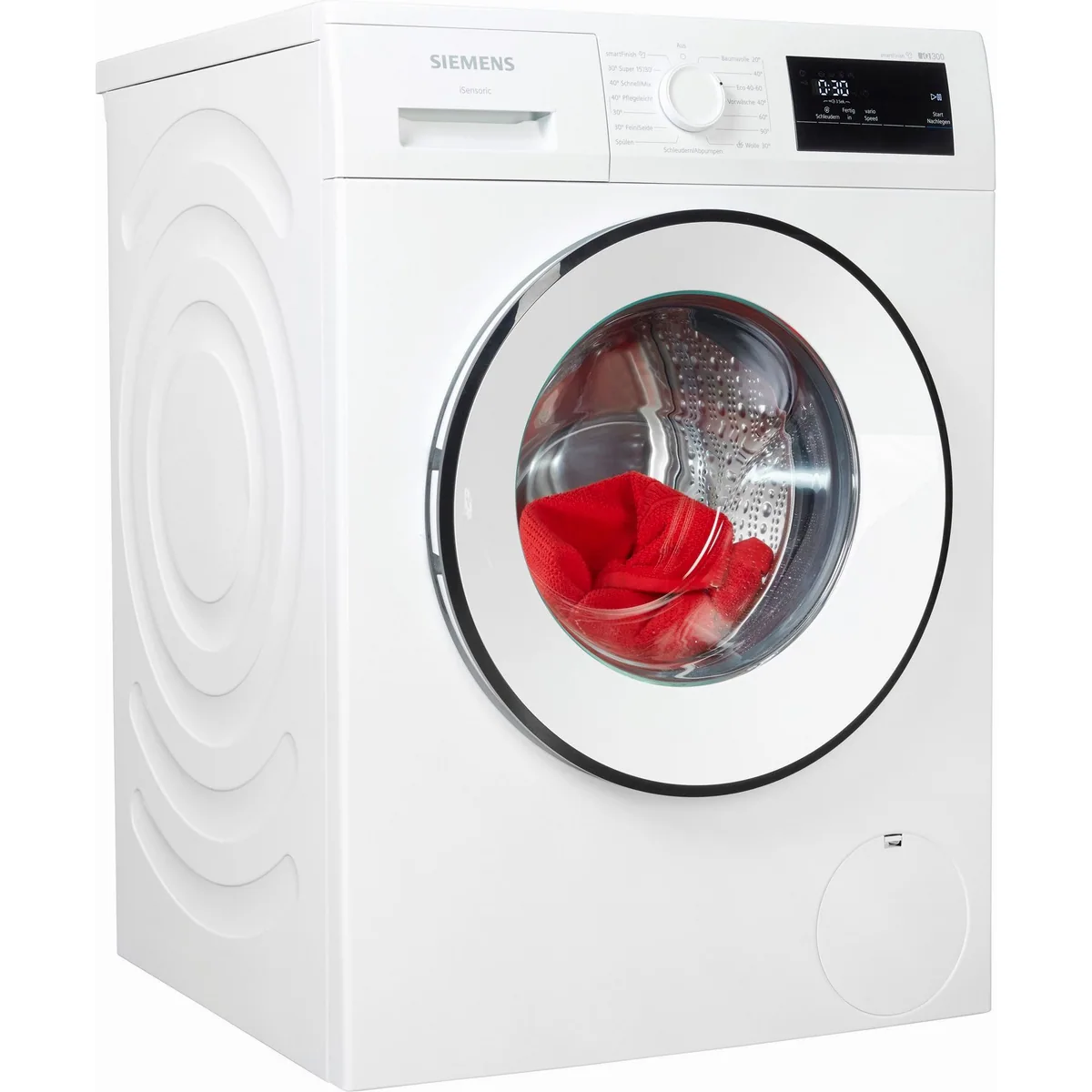 Siemens WM14N0A5 Waschmaschine, 8 kg, 1400 U/min, Nachlegefunktion