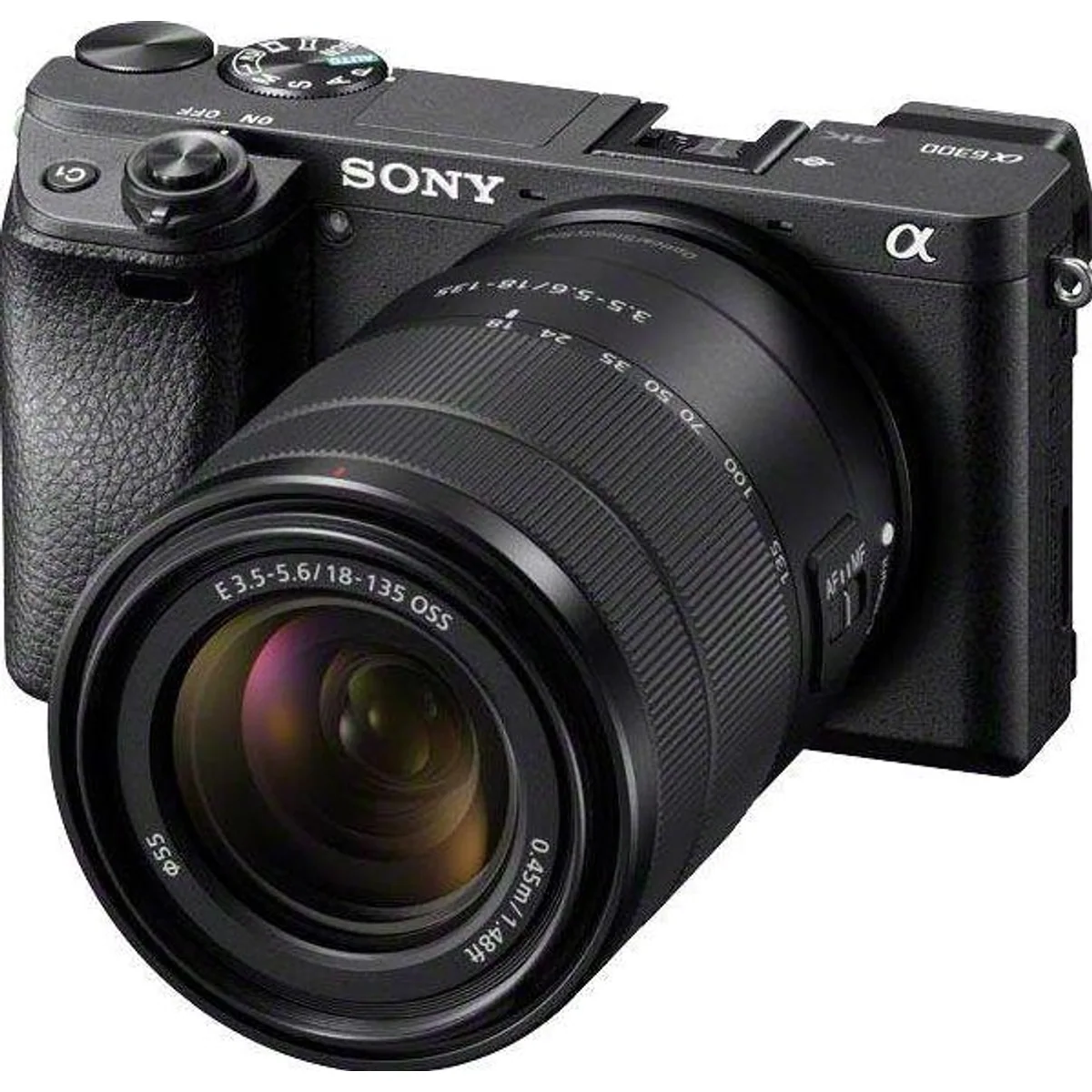 Sony SEL-18135 Zoomobjektiv, vielseitige Brennweite, integrierter Bildstabilisator, hoher Vergrößerungsfaktor 4