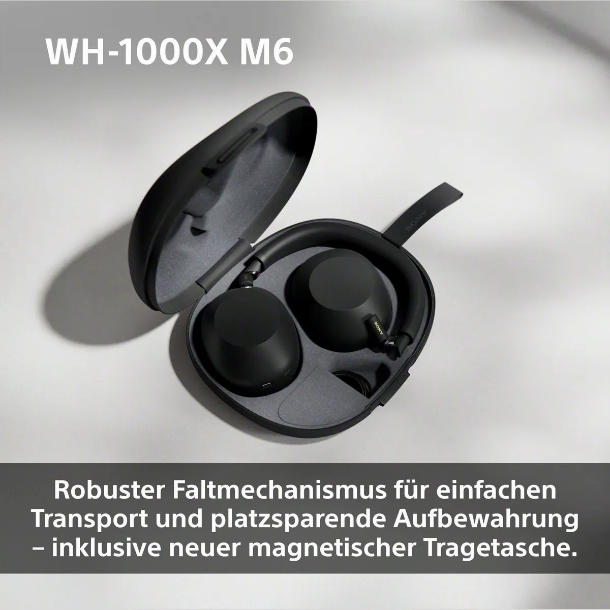 Sony WH-1000XM6 Kopfhörer, Noise Cancelling, Multi-Point-Verbindung, Langlebiger Akku 5