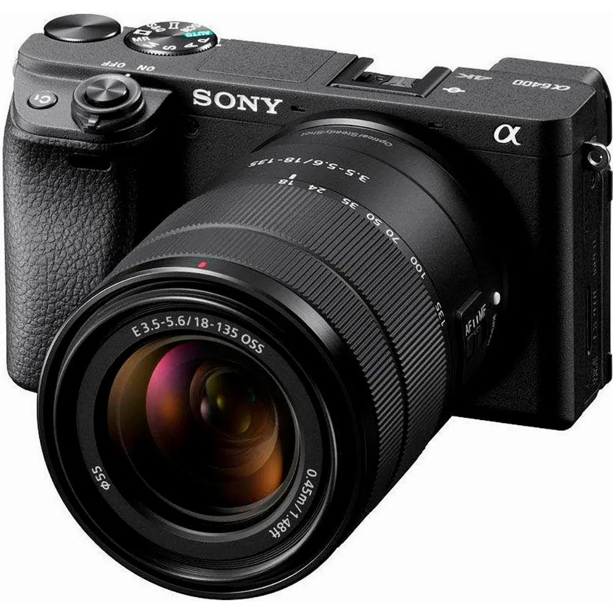 Sony Alpha 6400 Kompaktkamera, 24,2 MP, schneller Autofokus, 180° neigbarer Bildschirm 5