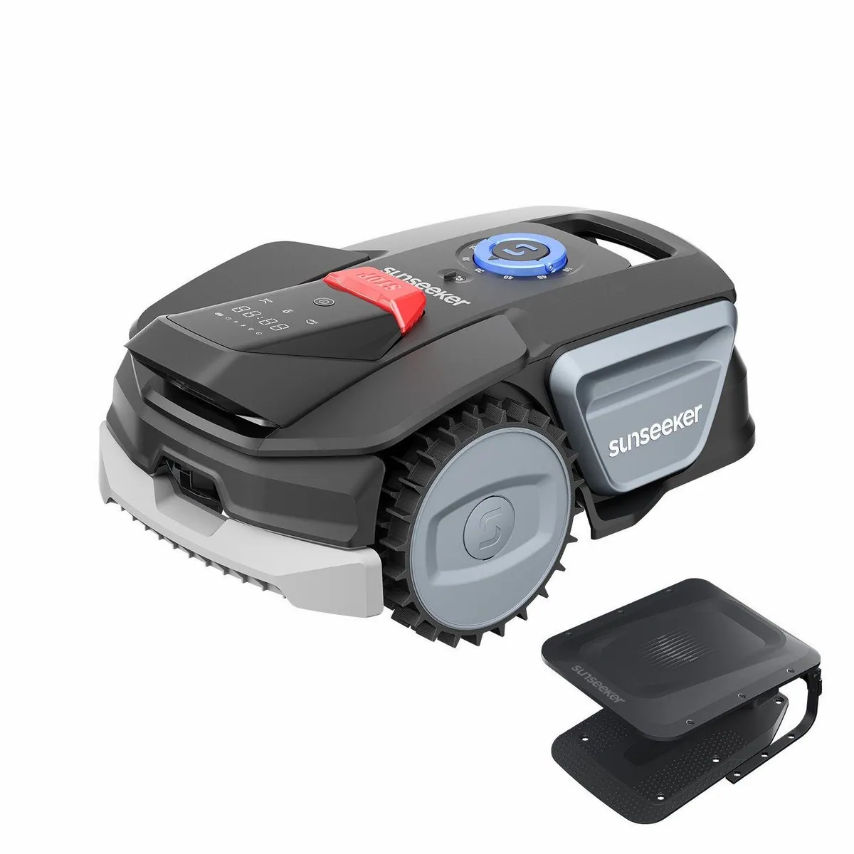 Sunseeker V1 Rasenmähroboter, 300 m², Vision AI, leise 55 dB