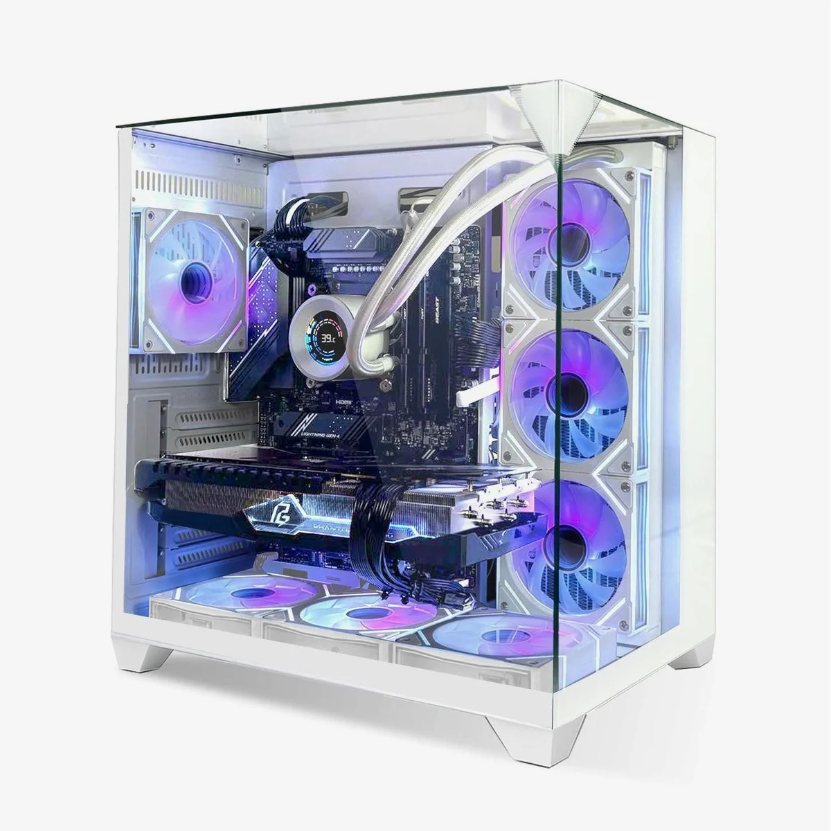 SYSTEMTREFF AMD Ryzen 7 7800X3D Gaming-PC, 32GB RAM, 1TB SSD, Nvidia GeForce RTX 5070