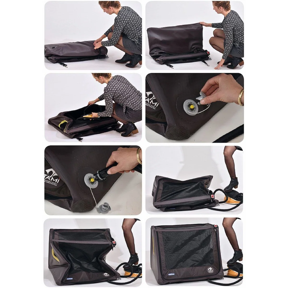 Tami-Dogbox Backseat M, Faltbar, Airbag-Funktion, Leicht abwaschbar 4