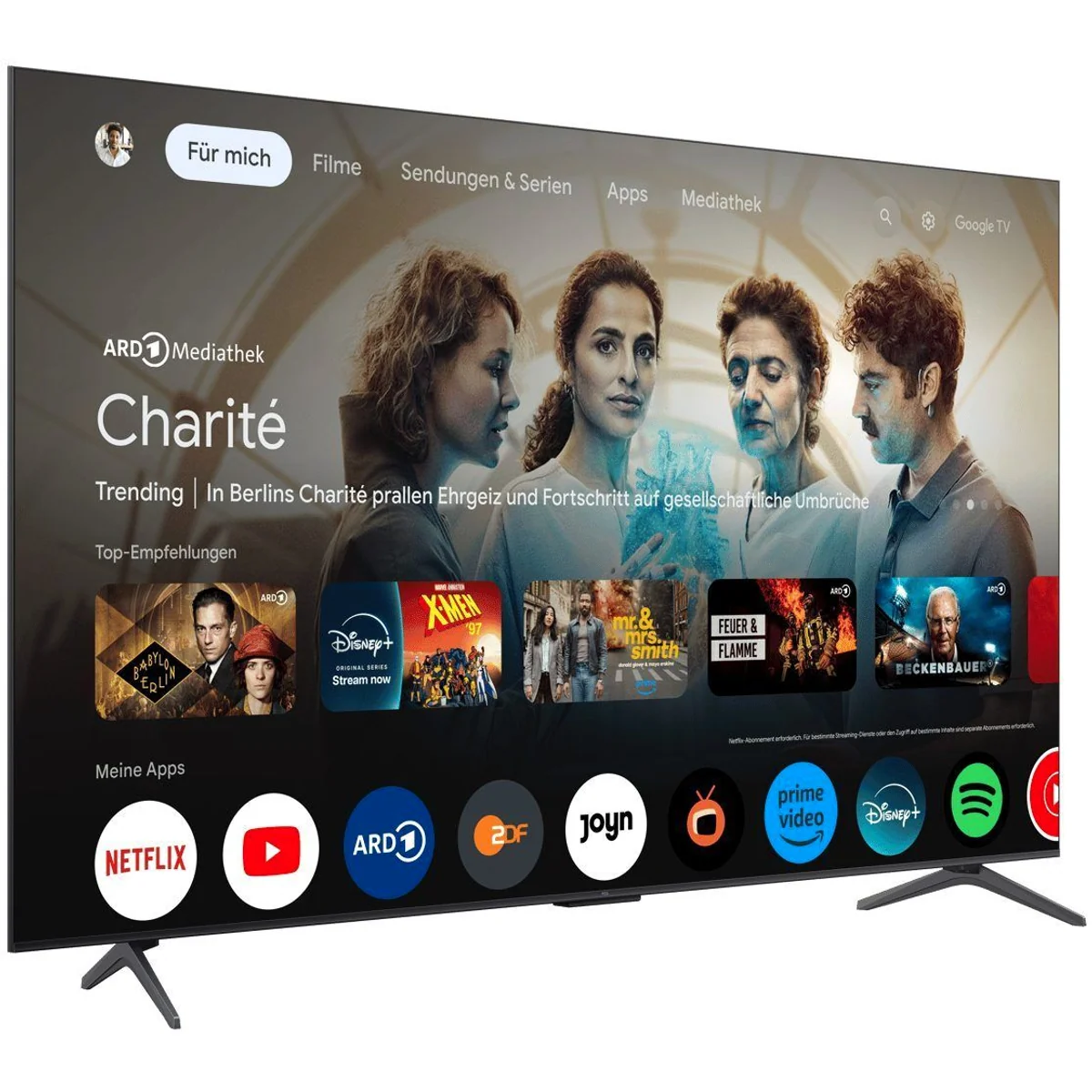 TCL 55MQLED75KX1 QLED Mini LED-Fernseher, 4K Ultra HD, 55 Zoll 3