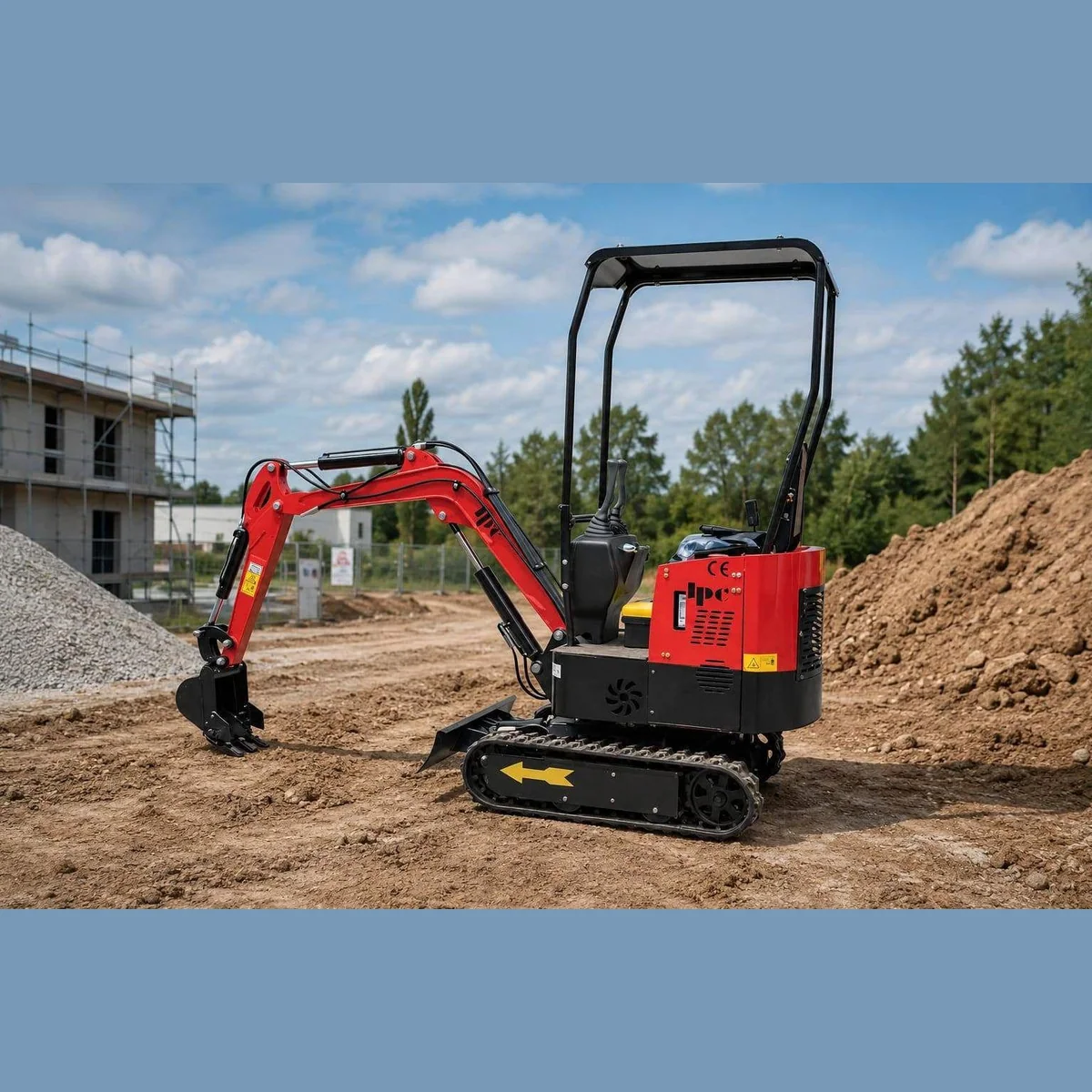 Teico HT12 Minibagger, kompakt, leistungsstark, vielseitig – Baujahr 2025 5
