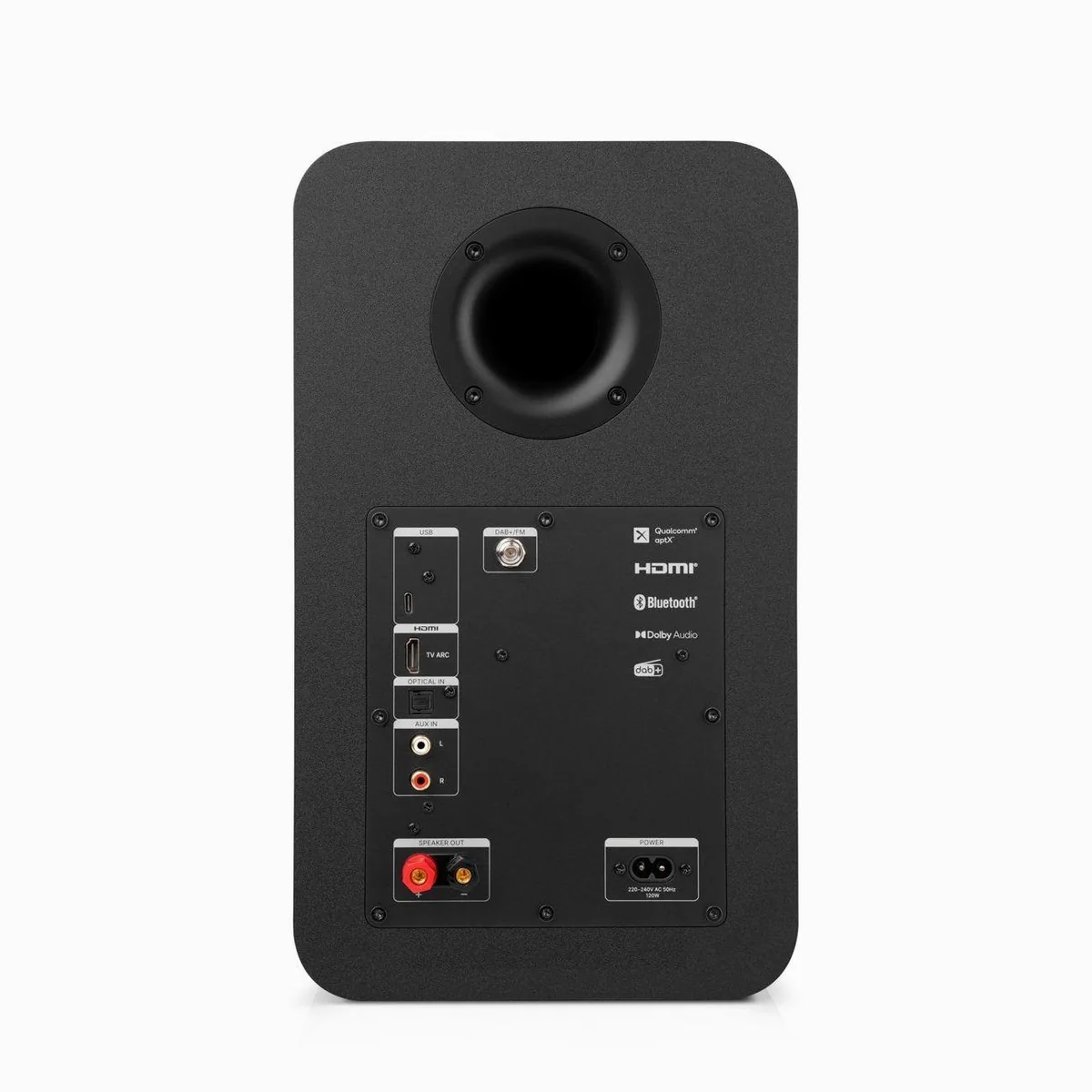 Teufel Ultima 25 Aktiv Lautsprecher, integrierter AV-Receiver, Bluetooth 5.0, DAB+ & FM-Radio 3