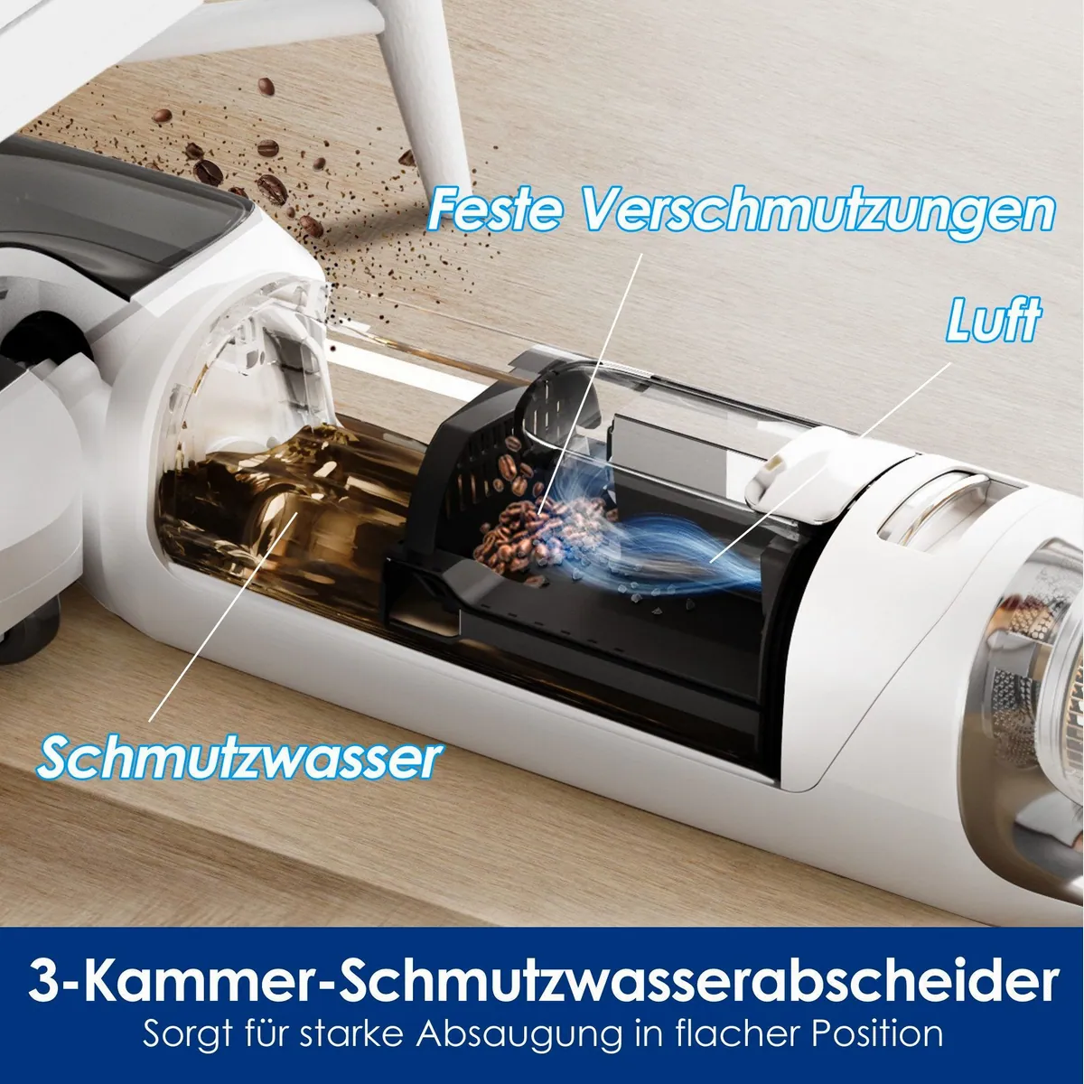 Tineco Floor One S5 Stretch Extreme, 180° Neigung, Selbstreinigung, 220 W 4