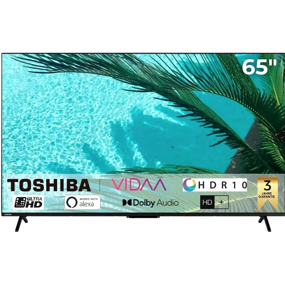Toshiba 65UV2463DA LED-Fernseher, 4K Ultra HD, Smart TV mit Triple-Tuner