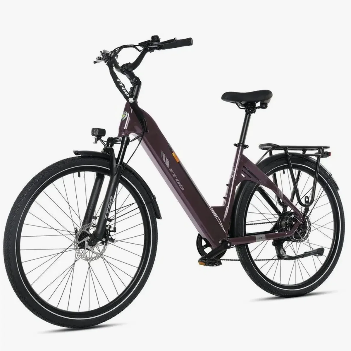 TTGO E-Bike C3 SE, 120 km Reichweite, 5-Gang Shimano, 25 kg leicht