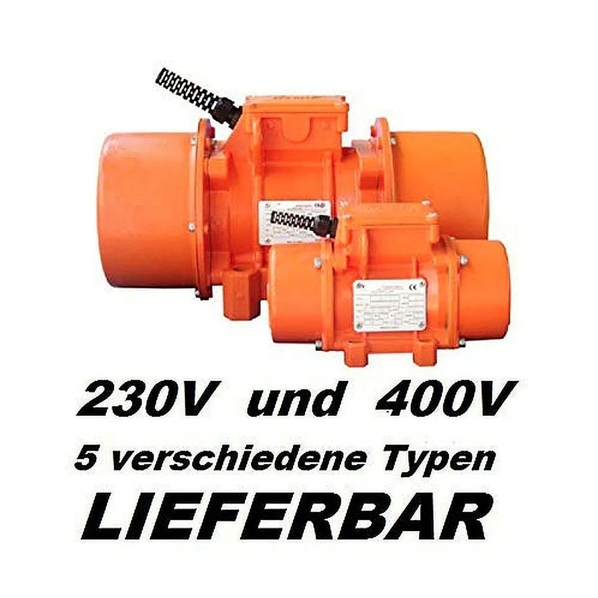 Uzman Vibrationsmotor 470W, flexible Unwuchtanpassung, effiziente Materialförderung