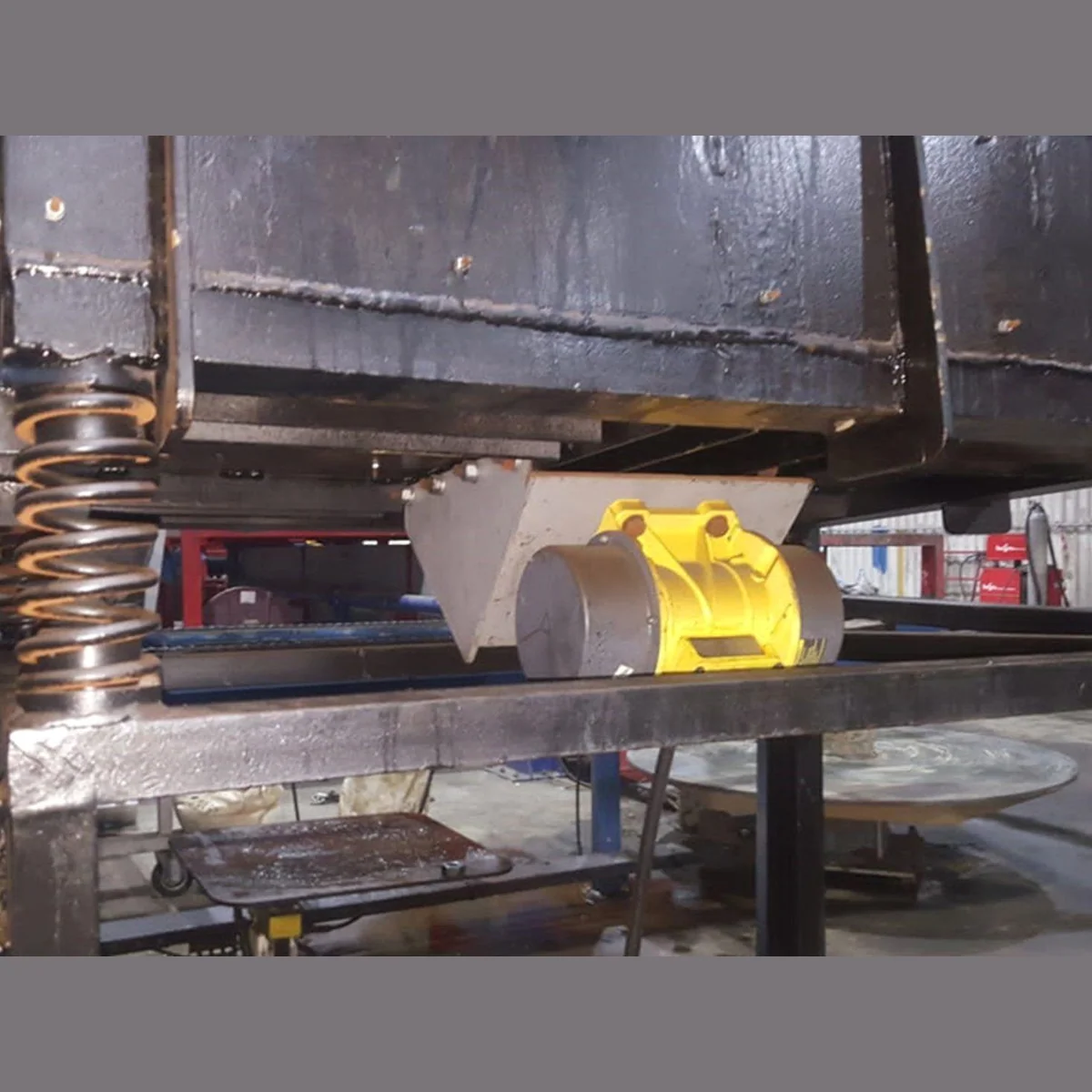Uzman Rüttelplatte, 470W Vibrationsmotor, hohe Effizienz, einstellbare Fliehkraft 2