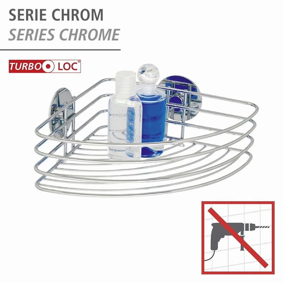 WENKO Eckregal, einfaches Klebesystem, edles Design 4