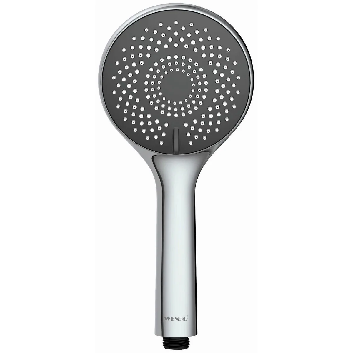 WENKO Handbrause Watersaving, 3 Strahlarten, bis zu 40% Wasserersparnis
