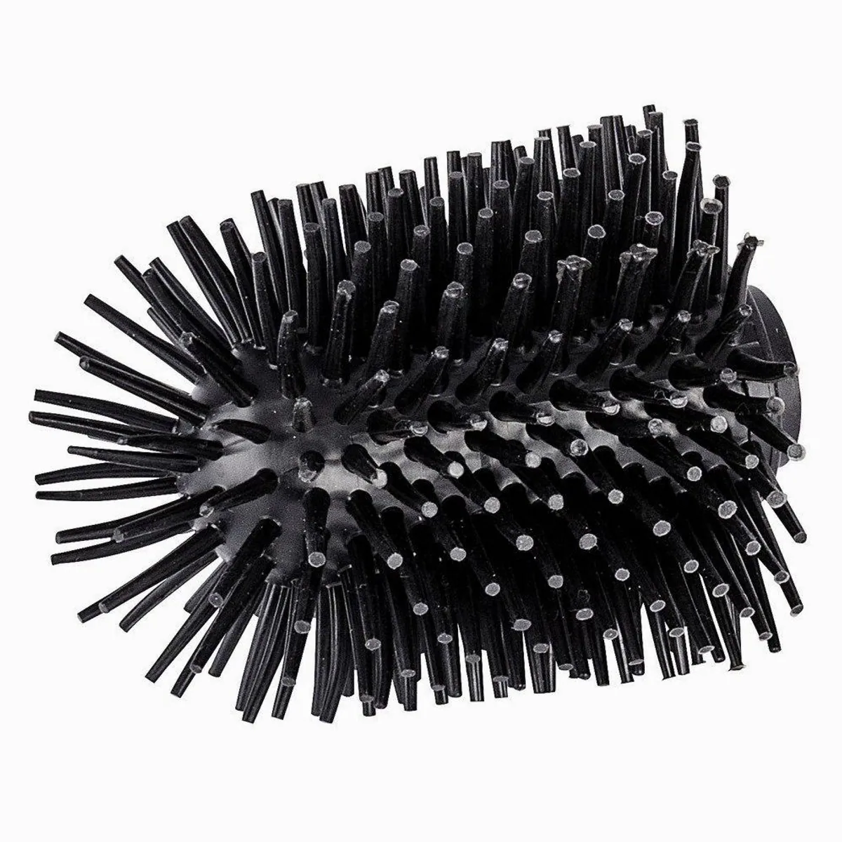 WENKO WC-Reinigungsbürste, selbstreinigend, Hygienischer Silikon Ersatzbürstenkopf, Ø 7,5 cm