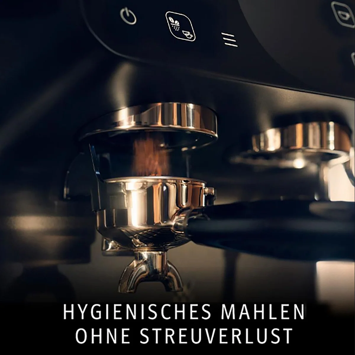 WMF Espresso Pro Siebträgermaschine, 60 Mahlgrade, Doppel-Thermoblock Technologie 3