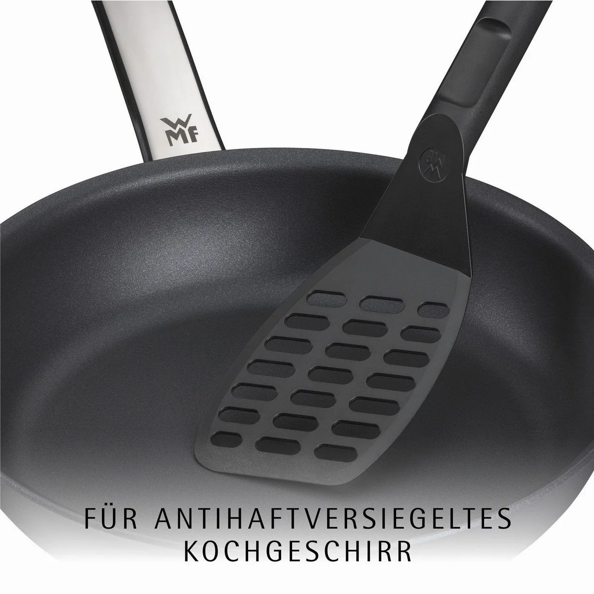 WMF Pfannenwender 31 cm, hitzebeständig, kratzsicher, für antihaftbeschichtetes Kochgeschirr 2