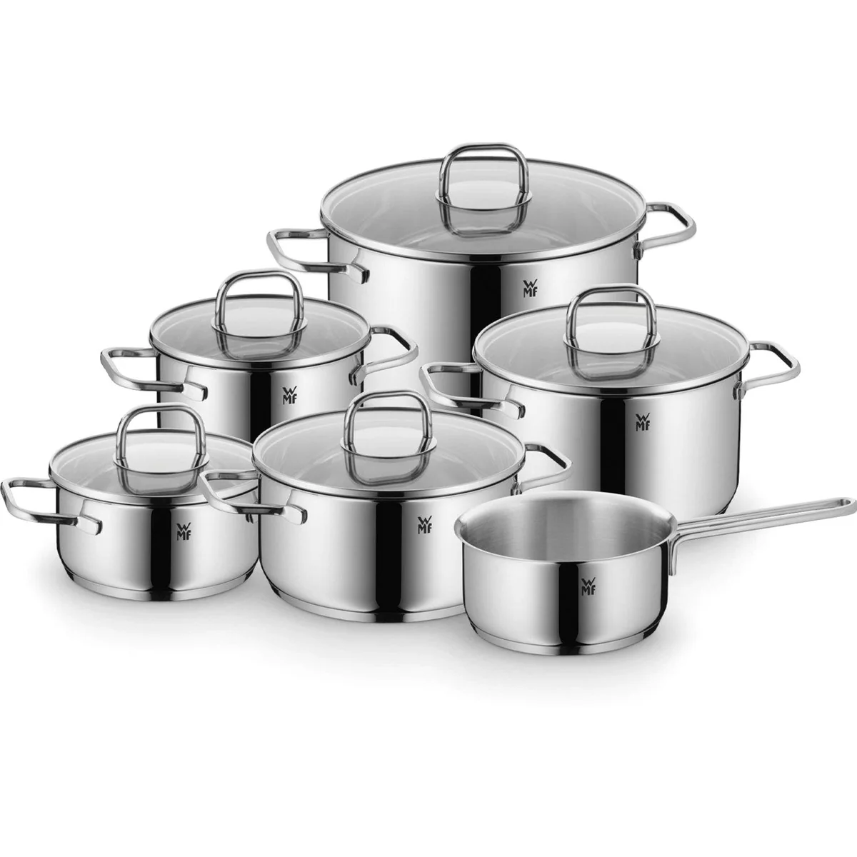 WMF Topf-Set Inspiration Induktion, energiesparend, robust, vielseitig — 11-teilig 5