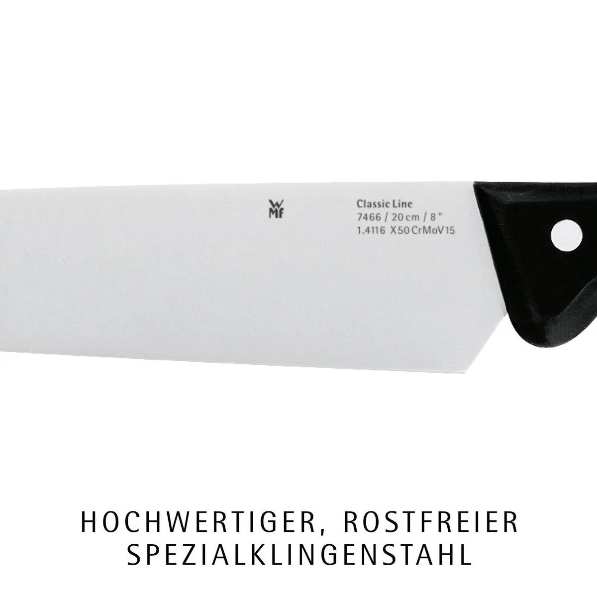 WMF Messerblock Profi, 7-teilig, inklusive 6 hochwertige Messer 3