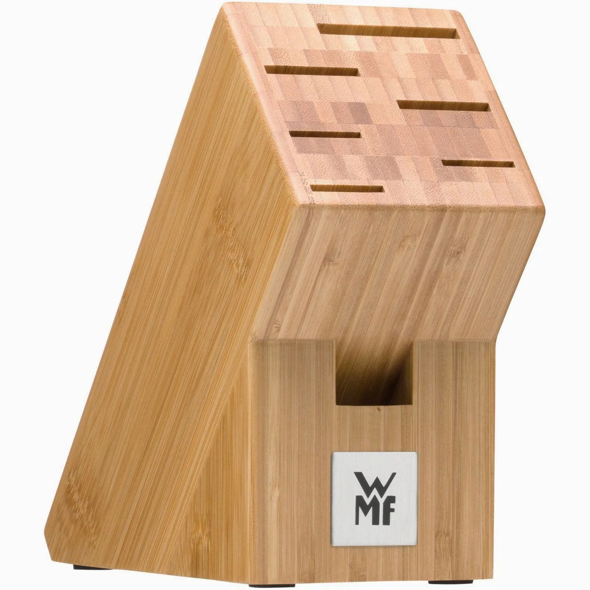 WMF Profi Select Messerblock, 7-teilig, rostfreier Spezialklingenstahl, Bambusblock 3