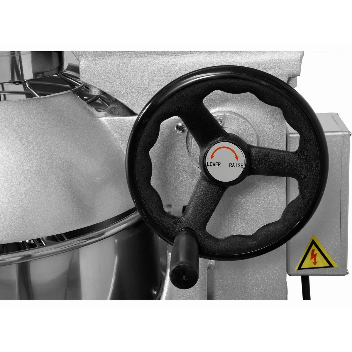 Yato Küchenmaschine YG-03023, 2200 W, 40 l Fassungsvermögen, Edelstahlzubehör 4