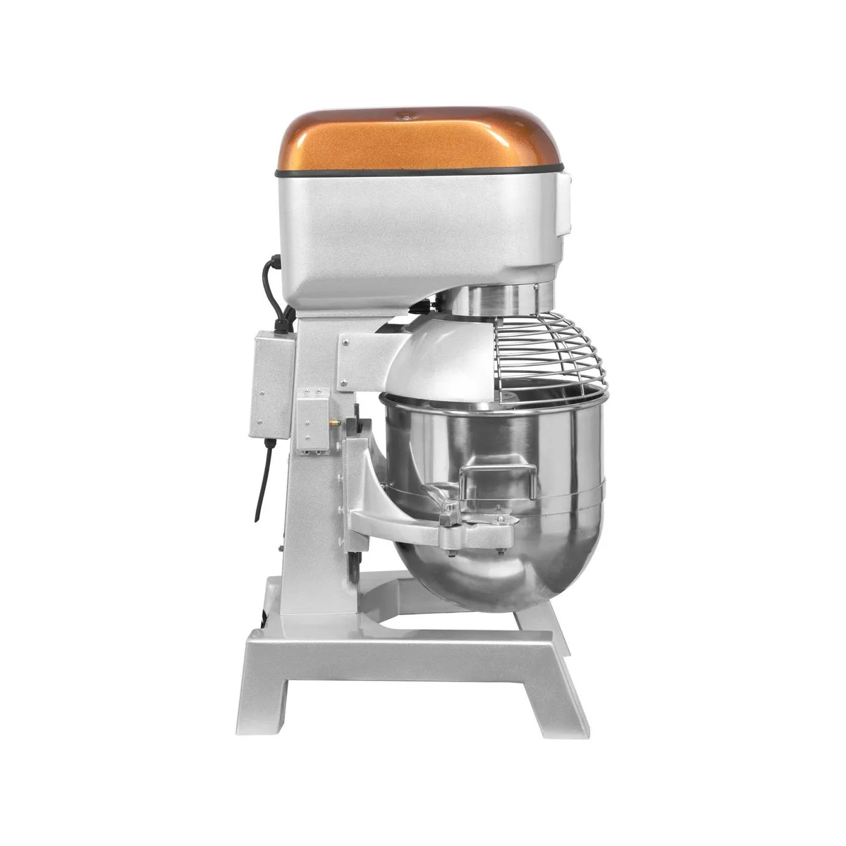 Yato Planetenmischer YG-03027, 1100 W, 35L Edelstahl-Schüssel 4