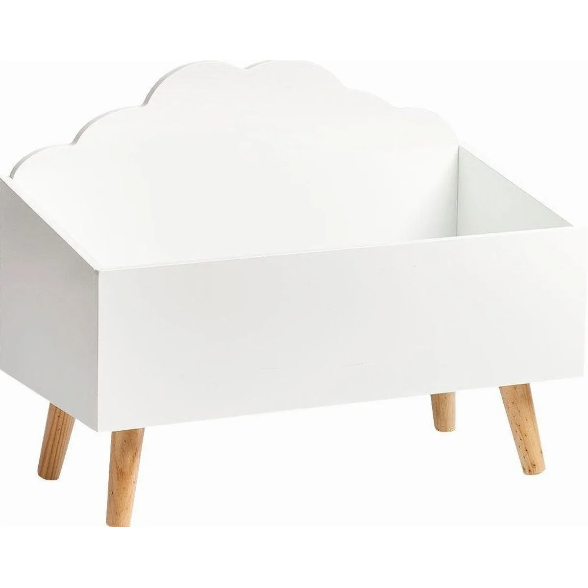 Zeller Present Spielzeugtruhe Wolke, skandinavisches Design, leicht zu reinigen