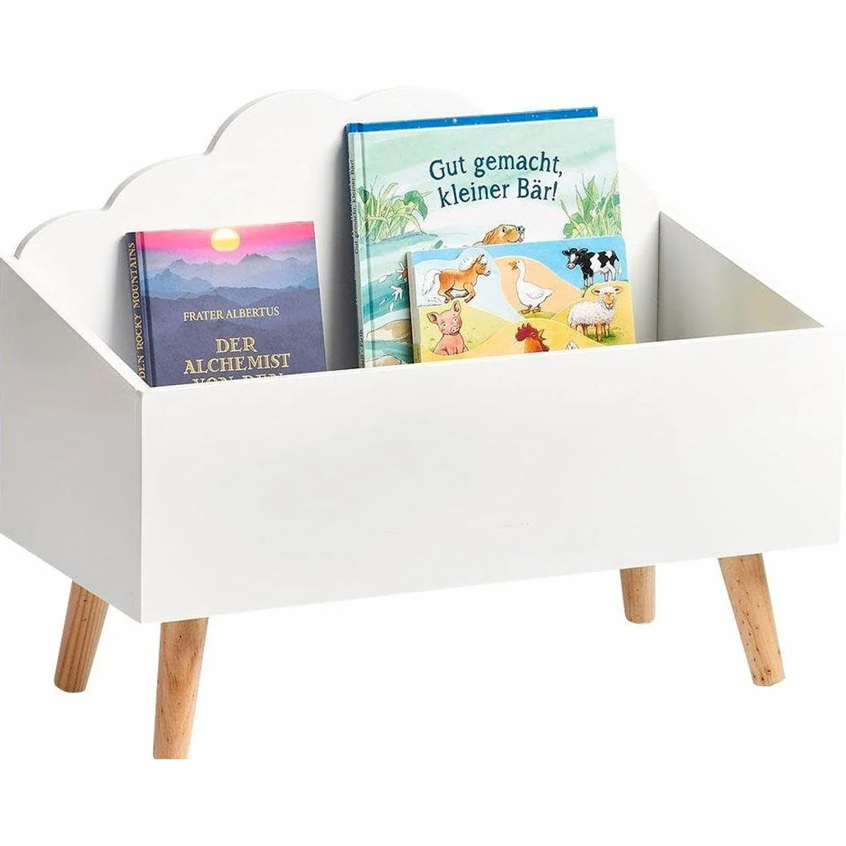 Zeller Present Spielzeugtruhe Wolke, skandinavisches Design, leicht zu reinigen 3