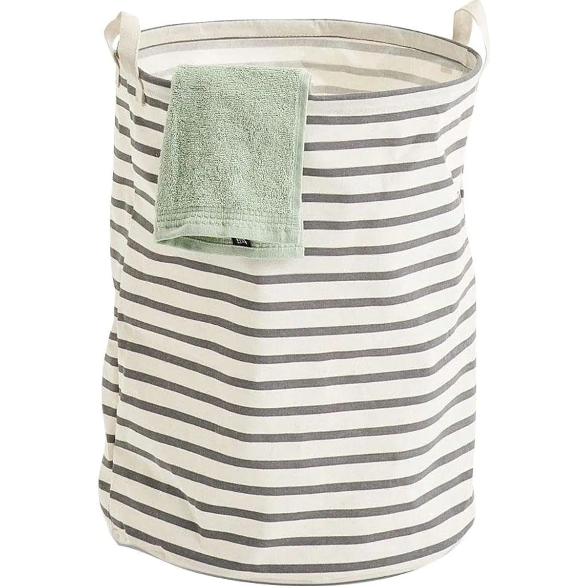 Zeller Present Wäschetasche Stripes, geräumig, dekorativ, transportabel