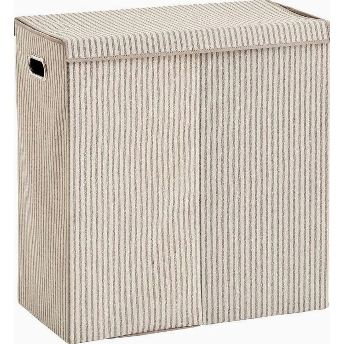 Zeller Present Wäschesortierer Stripes, 2-fach, dekorativ und funktional 2
