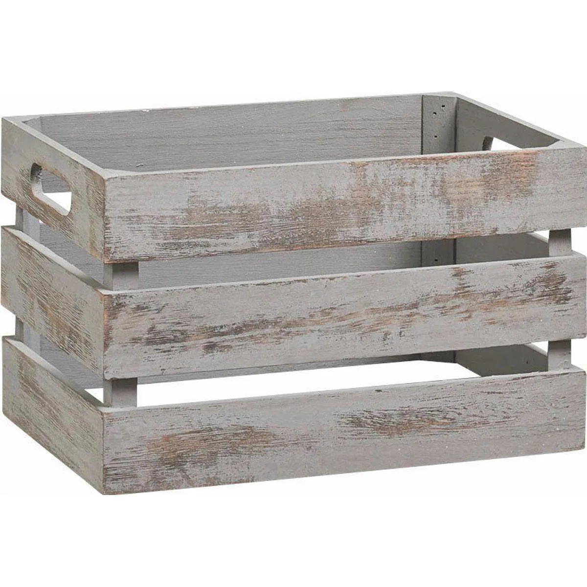 Zeller Present Vintage Holzkiste, vielseitig einsetzbar, stilvolles Design