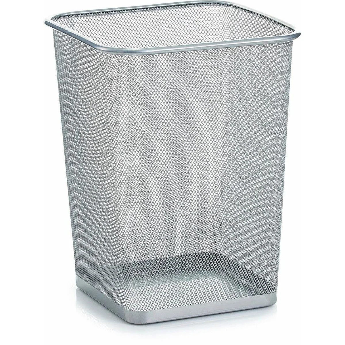 Zeller Present Papierkorb, modernes Design, hohe Füllkapazität, pflegeleicht